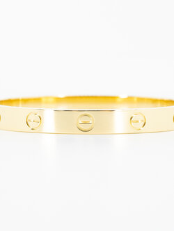 กำไล Cartier Love Bracelet ทองคำ18K ไซส์15 (Used) +กล่องและการ์ดไทย