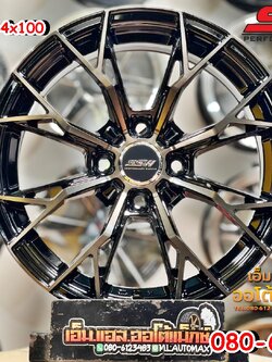 SSW S389 ล้อแม็กซ์ขอบ15 สีดำหน้าชา โดนใจสายซิ่ง งานStamford Sport Wheel