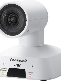 Panasonic AW-UE4KG Compact 4K PTZ Camera with IP Streaming (White)
