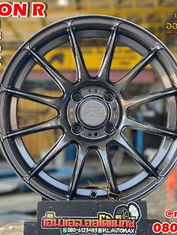 ล้อแม็กซ์ใหม่ ขอบ15 #EmotionR 15 กว้าง6.5 ออฟ35 4รู100 สีไฮเปอร์ดาร์ก