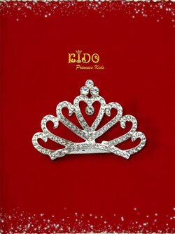 หวีเสียบเพชร(หน้าร้านอยู่รัชดา)KF720 มงกุฎเด็ก ประดับผม