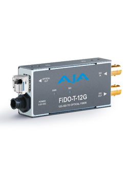 FiDO-TR-12G 1-Channel 12G-SDI/LC Single-Mode LC Fiber Transceiver