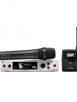 Sennheiser รุ่น EW 300 G4-BASE COMBO Bodypack and Handheld Transmitter