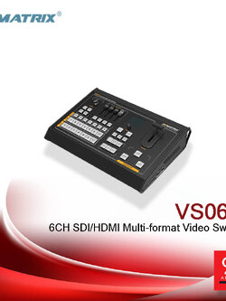 AVMatrix VS0605 6CH SDI/HDMI Multi-format Video Switcher
