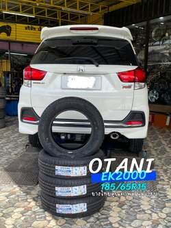 เปลี่ยนยาง 🚘 #HONDA_MOBILIO🛞 #OTANI #EK2000 185/65R15