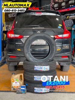 🚘 #SUZUKI_ETIGA🛞 #OTANI #EK2000 185/65R15 พร้อมเซอร์วิสครบจบที่เดียว