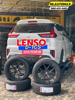 #MITSUBISHI_XPANDER🛞เปลี่ยนยาง #LENSO_D-1CS_225/50R18