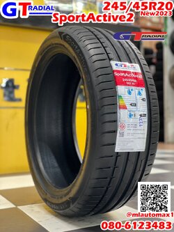 ยางใหม่GT Sport Active2 ขนาดยาง 245/45R20 ยางใหม่ปี2023