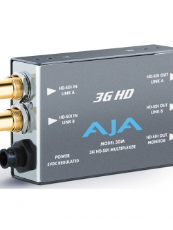 AJA 3GM 3G/1.5G-SDI to/from SDI Muxer/DeMuxerUniversal Power Supply