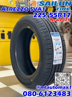 #ยางใหม่ #SAILUN ATREZZO #SVA1 225/55ZR17 ยางใหม่ปี2024