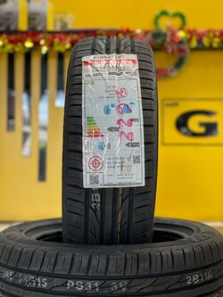 KUMHO PS31 185/55R15 ปี2022 ยางใหม่คุณภาพดี ยางแบรนด์เกาหลี