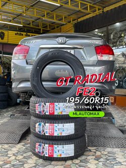 🚘 #HONDA_CITY🛞 🛞 #GT RADIAL FE2_195/60R15