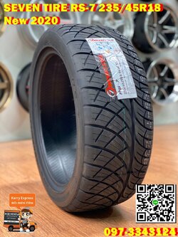 ยางลายซิ่ง Seven Tire RS-07 235/45R18 265/40R18 ยางนุ่มหนึบ พร้อมติดตั้งฟรี