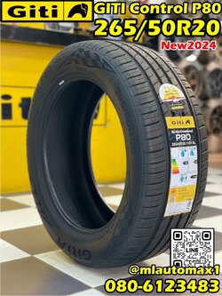 ยางใหม่ #ยางจีที #Giti_Control #P80 265/50R20 ยางใหม่ปี2024