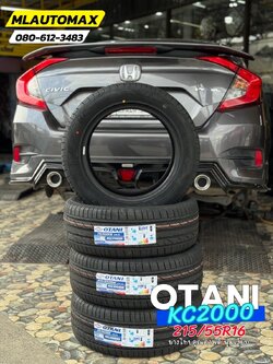 HONDA_CIVIC🚘เปลี่ยนยาง 🛞🐘#OTANI_KC2000_215/55R16