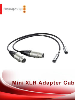 Blackmagic Mini XLR Adapter Cables