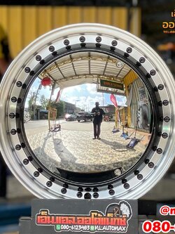 ล้อแม็กซ์ใหม่APEX ขอบ14 RETRO Classic หน้าเงา #RET Rew024 14x5.5 ET35 4x100 และ4x114.3 หมุดดำ สวยไม่ซ้ำใคร