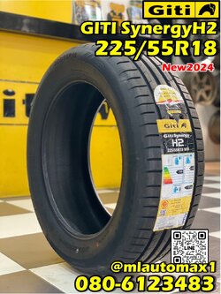 Giti Synergy H2 225/55R18 ยางใหม่ปี2024