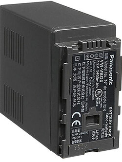 Panasonic VW-VBG6 Lithium-Ion Battery Pack (7.2V, 5400mAh)