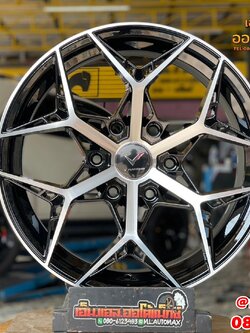 ล้อแม็กซ์ใหม่ขอบ18 #WheelPerformance Model HR-263 18x8.5 ET30 6x139.7 สีดำขอบมิลลิ่งหน้าเงา ล้อมาตรฐานคุณภาพดี