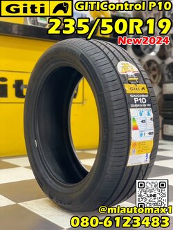 ยางใหม่ GITI Control P10 235/50R19 ยางใหม่ปี2024