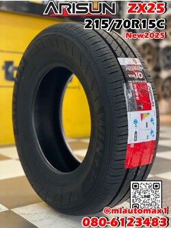 #Arisun ZX25 215/70R15C ยางใหม่ปี2025