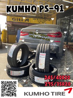 BMW_630I เปลี่ยนยาง KUMHO _PS91_245/40R20 KUMHO _PS91_275/35R20