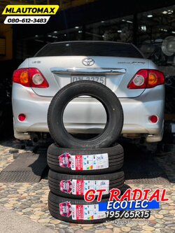 🚘 #TOYOTA_ALTIS🛞 เปลี่ยนยาง 🛞 #GT RADIAL ECOTEC 195/65R15