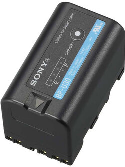 Sony BP-U30 Lithium-Ion Battery - for PMW-EX1 Camcorder, INFO Function, 23 Wh