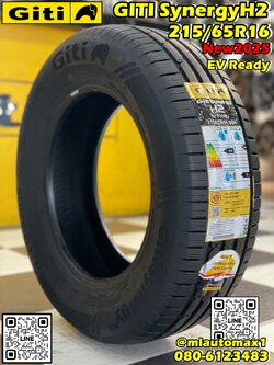 Giti Synergy H2 215/65R16 ยางใหม่ปี2025 (รองรับรถยนต์EV)