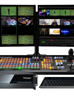 TriCaster® TC410 Plus Revolutionize your mobile and studio productions