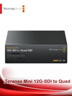 Blackmagic Teranex Mini 12G-SDI to Quad SDI
