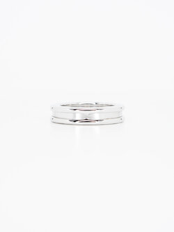 แหวน Bvlgari B.zero1 1band ทองขาว18K ไซส์ 49# (Used)