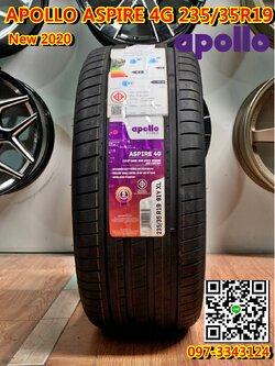 Apollo 235/35R19 Aspire4G ยางใหม่ปี2020
