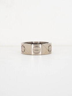แหวน Cartier Astro love ทองขาว18K ไซส์ 52# (Used) +กล่อง