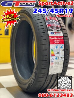 GT RADIAL SPORT Active2 245/45R19 ยางใหม่ปี2023