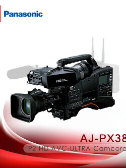 Panasonic AJ-PX380 P2 HD AVC-ULTRA Camcorder Body