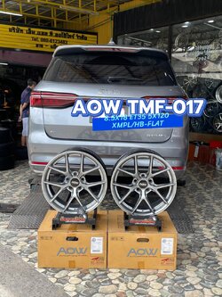 🚘 #BYD_M6🚗รถไฟฟ้าครอบครัว6ที่นั่ง จัดเสริมหล่อ #ล้อแม็กซ์ใหม่ ฺฺBBS FIR AUTO OPTION AOW TMF-017 AOW009 8.5JX18H ET35 5X120 XMPL/HB-FLAT