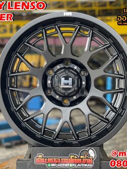 ล้อแม็กซ์ใหม่ #HAMMER_H37 17x8.5 ET0 6x139.7 #ลายออฟโรดขอบ17 #TORQ ล้อมาตรฐานLenso คุณภาพดี APP