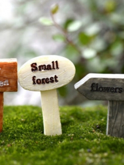 ป้ายแต่งสวน ชุด 3 อัน