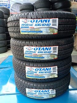 ยางใหม่ Otani MK1000 195/R14 ยางใหม่ปี18
