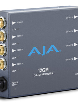 AJA 12GM 12G-SDI to/from SDI Muxer/DeMuxer