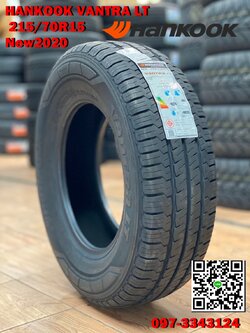 Hankook Vantra LT 215/70R15 ยางใหม่ปี2020 ยางกระบะ บรรทุกคุณภาพดี