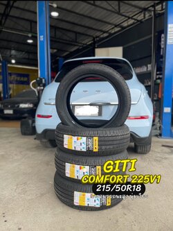 ยางใหม่ #GITI #Comfort225v1 #215/50R18 ยางใหม่ปี2024 ยางOEM รถยนต์ ORA #GOODCA