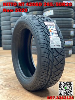 NITTO NT420SD 265/50R20 ยางลายซิ่ง สปอร์ต สมรรถนะสูง ยางใหม่ปี2020