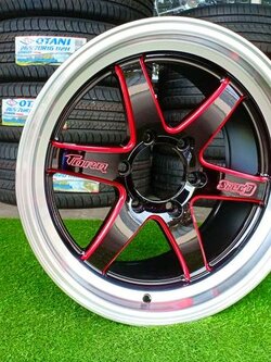 ล้อแม็กใหม่ Torq SpecD ขอบ18 ET+25 6รู139