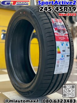 ยางใหม่จีทีเรเดียล #GT #RADIAL #SportActive2 245/45R19 ยางใหม่ปี2025