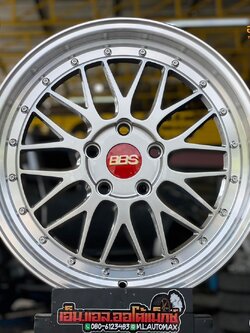ล้อแม็กซ์ใหม่ BBS LM ขอบ17 17x8 5x113 ET35 สีไฮเปอร์ แบล็ค