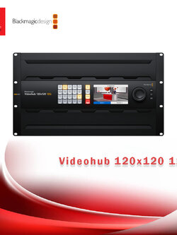 Blackmagic Videohub 120x120 12G