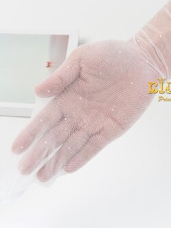 ถุงน่องเด็ก(หน้าร้านอยู่รัชดา)L061 สีชมพู เนื้อซีทรูลายกระต่าย